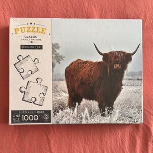 Highland Cow 1000pc Puzzle